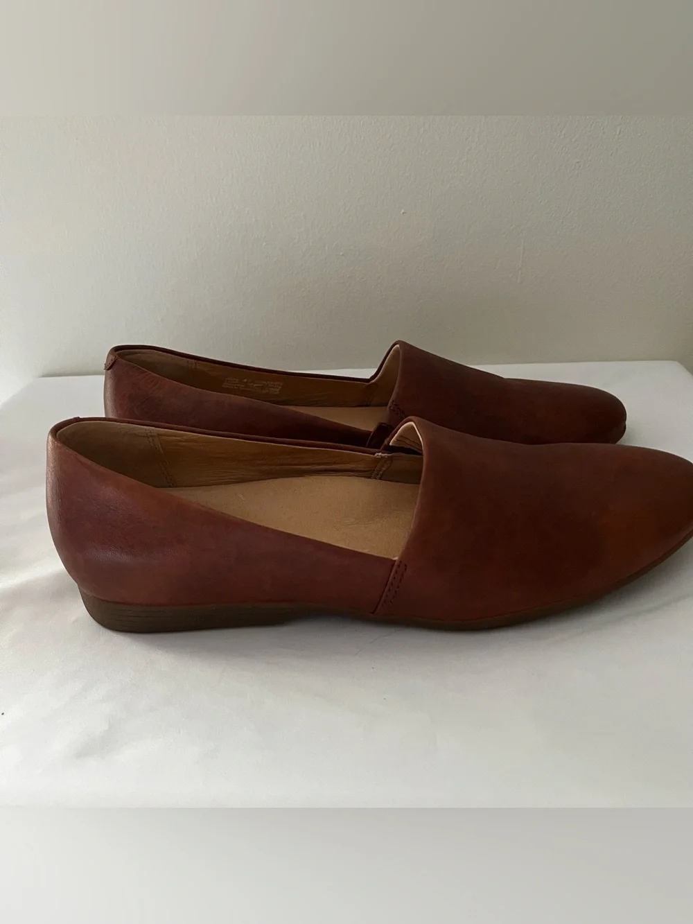 Women’s Dansko Larisa Slip On Flats Cognac EU 41 US 10.5-11 Comfort Shoes